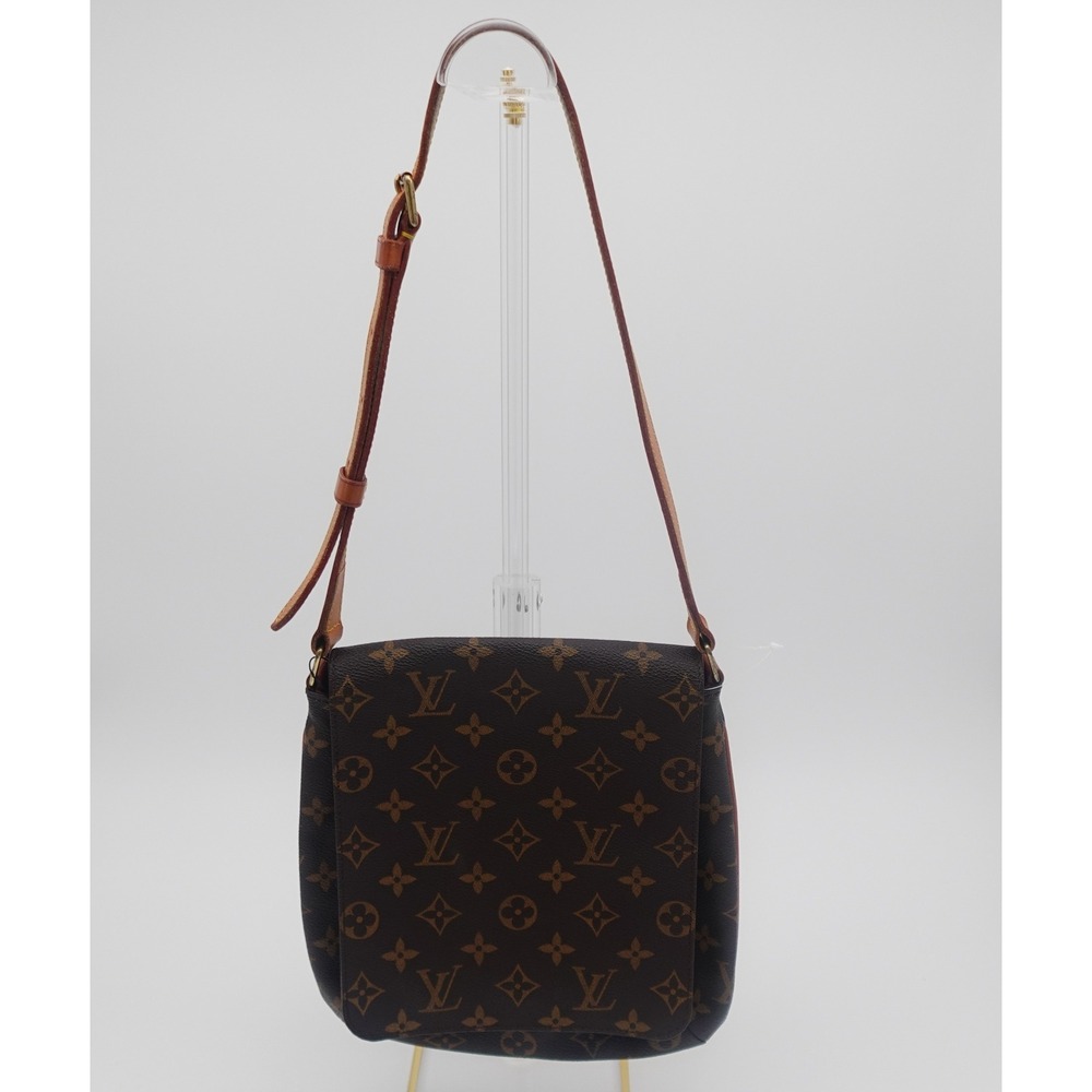 Louis Vuitton Monogram Musette Salsa PM Crossbody Bag Authentic Vintage Brown